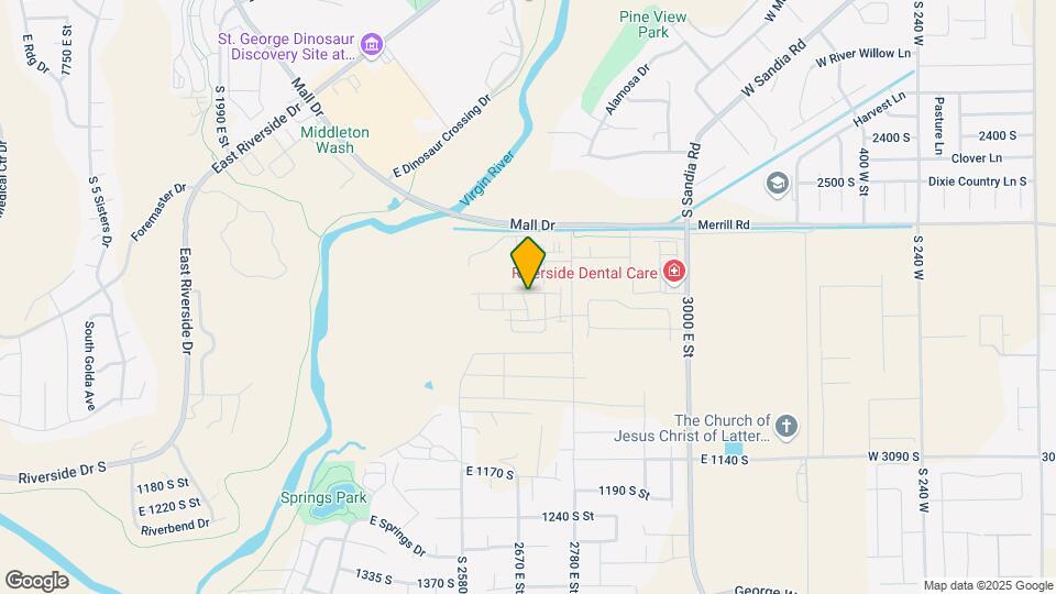 831 S Scarlet Oak Ln Map and Location Details