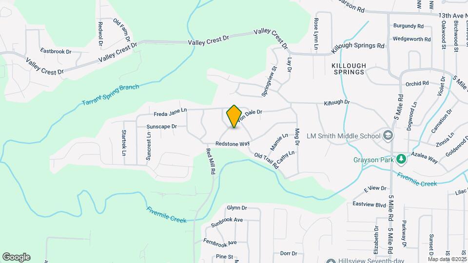 108 Von Dale Dr Map and Location Details