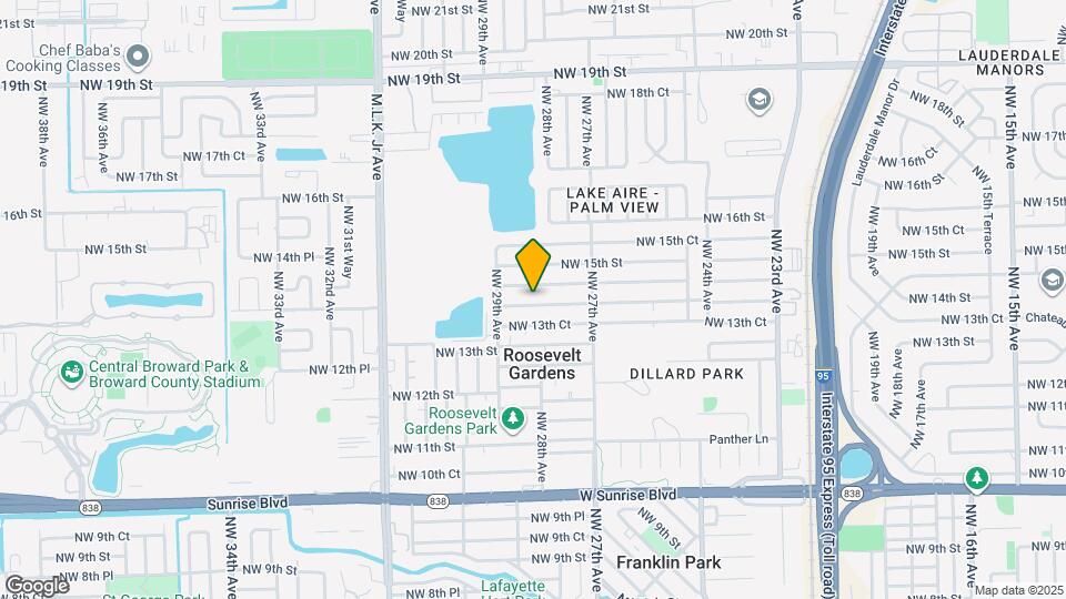 2835 NW 14th St Map and Location Details