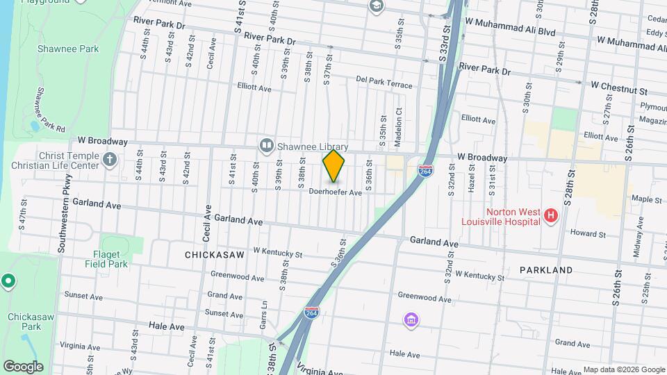 744 S 37th St Mapa y Detalles de la Ubicación