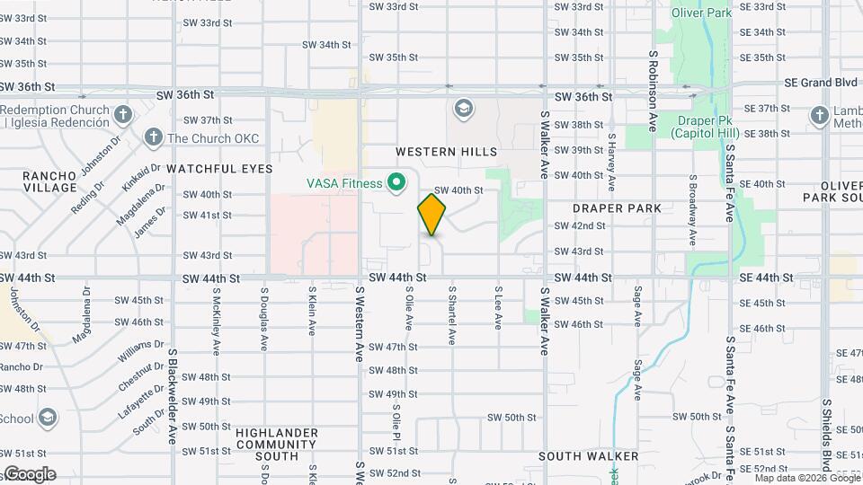 4310 S Olie Ave Map and Location Details