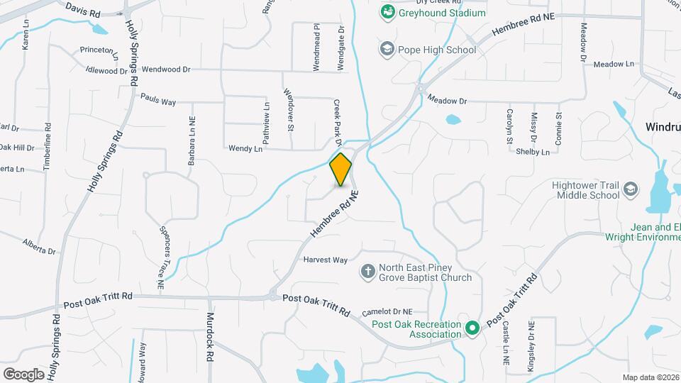 3288 Timber Bluff Dr NE Map and Location Details