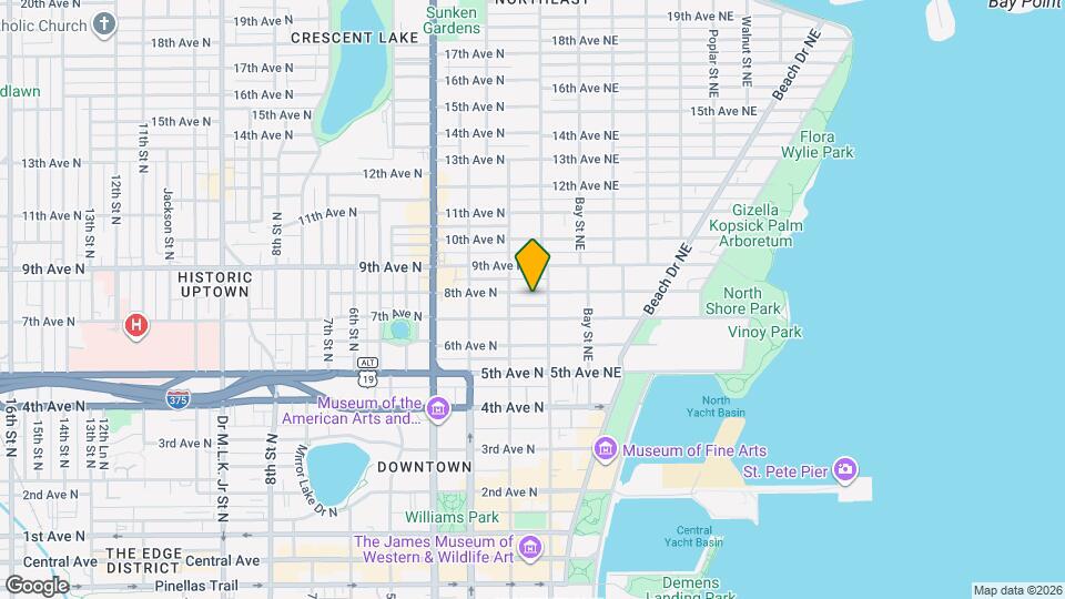 114 8th Ave N, Unit Apt 4 Mapa y Detalles de la Ubicación