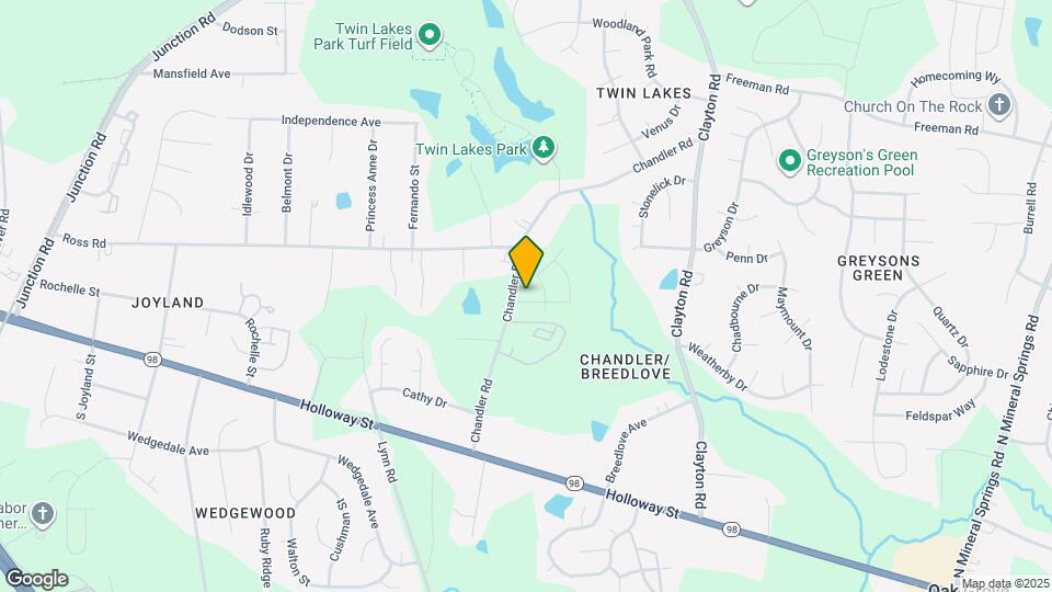 1003 Shovelhead Dr Map and Location Details