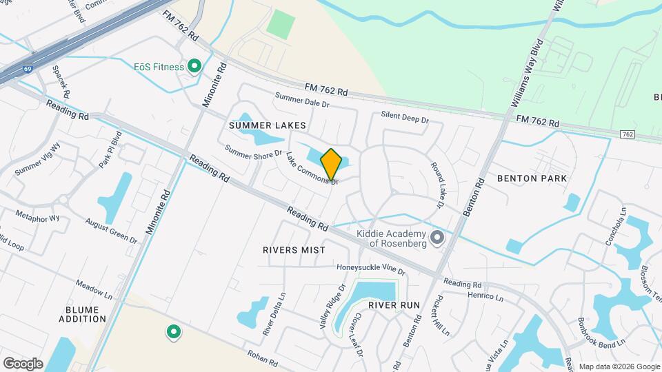 410 Richfish Run Drive Map and Location Details