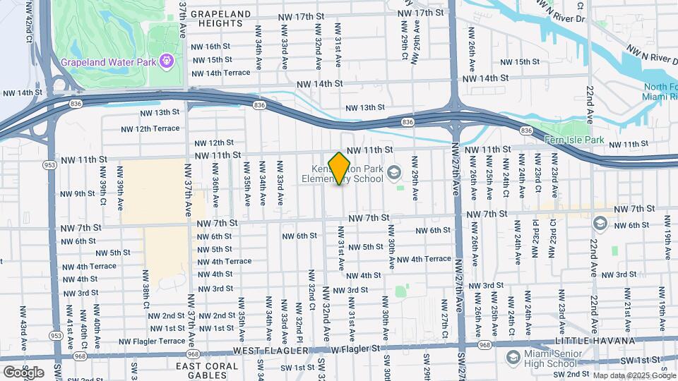 820 NW 31st Ave Map and Location Details