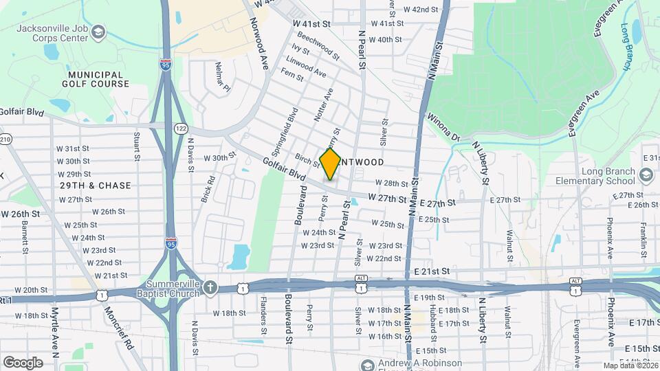 341 Golfair Blvd Map and Location Details