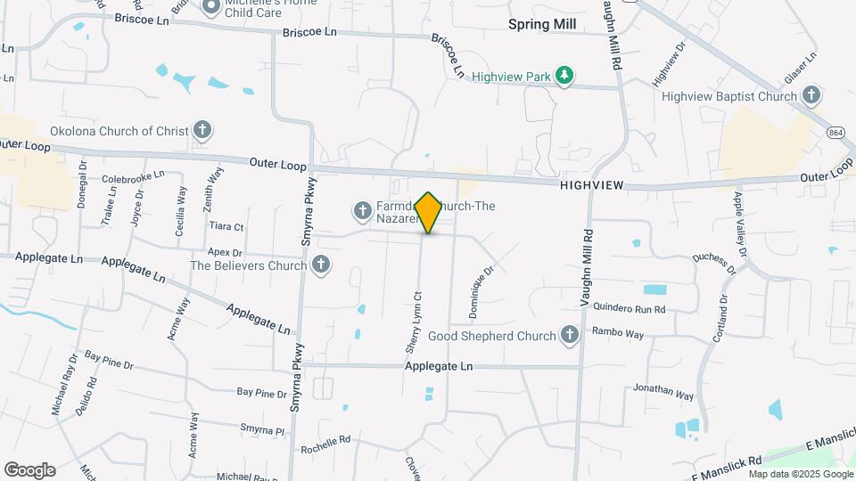 7701 Sherry Lynn Ct Map and Location Details