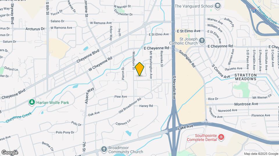 13 El Sereno Dr Map and Location Details