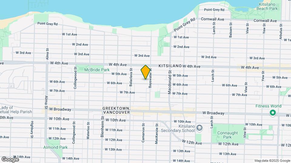 2977 W 6th Ave Map and Location Details
