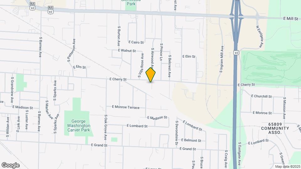 615 S Airwood Ave Map and Location Details