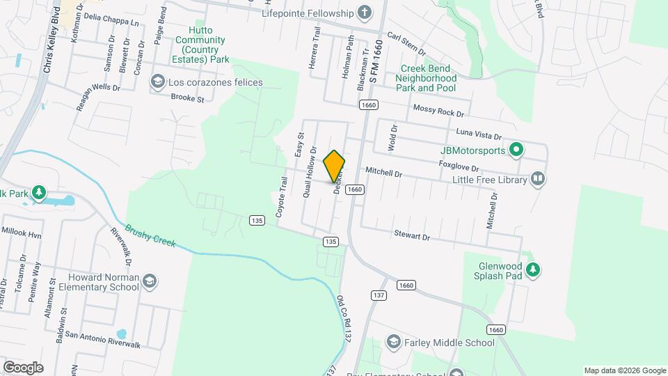 309 Decker Dr Map and Location Details