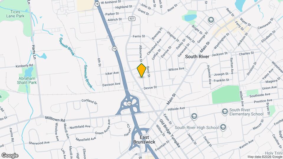 14 Albourne St Map and Location Details