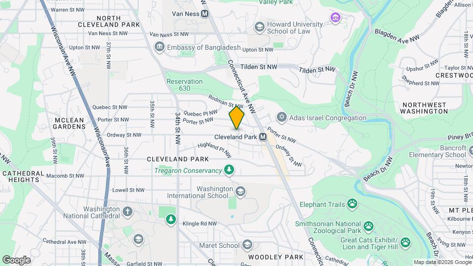 3512 30th St NW Map and Location Details