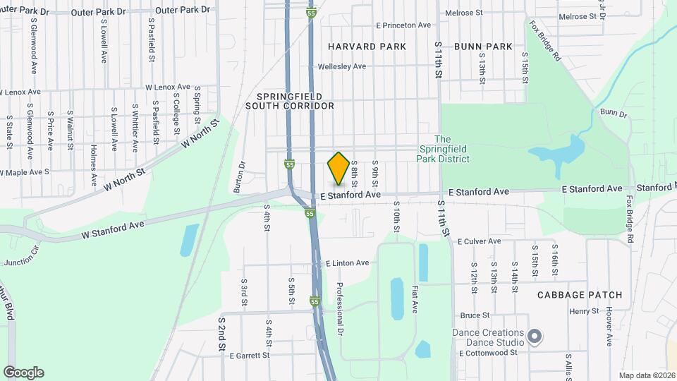 2662 S 7th St Map and Location Details