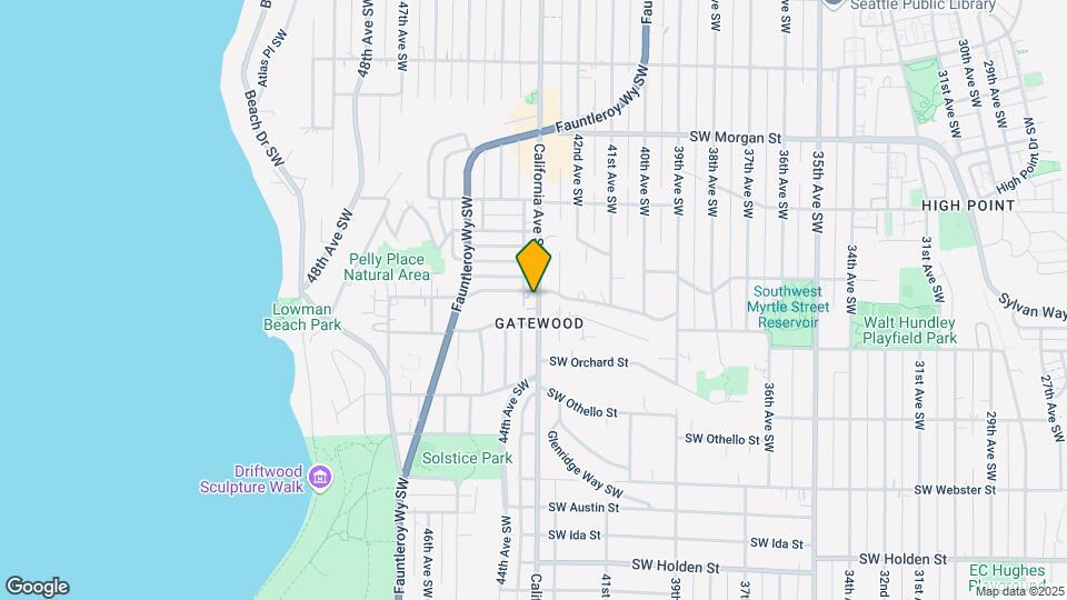 7005 California Ave SW Mapa y Detalles de la Ubicación