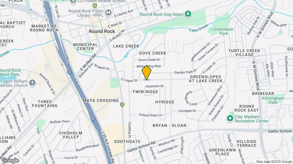 405 E Logan St Map and Location Details