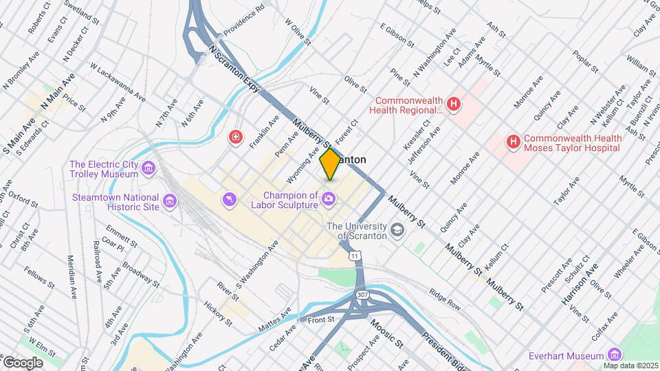 503 Linden St Map and Location Details