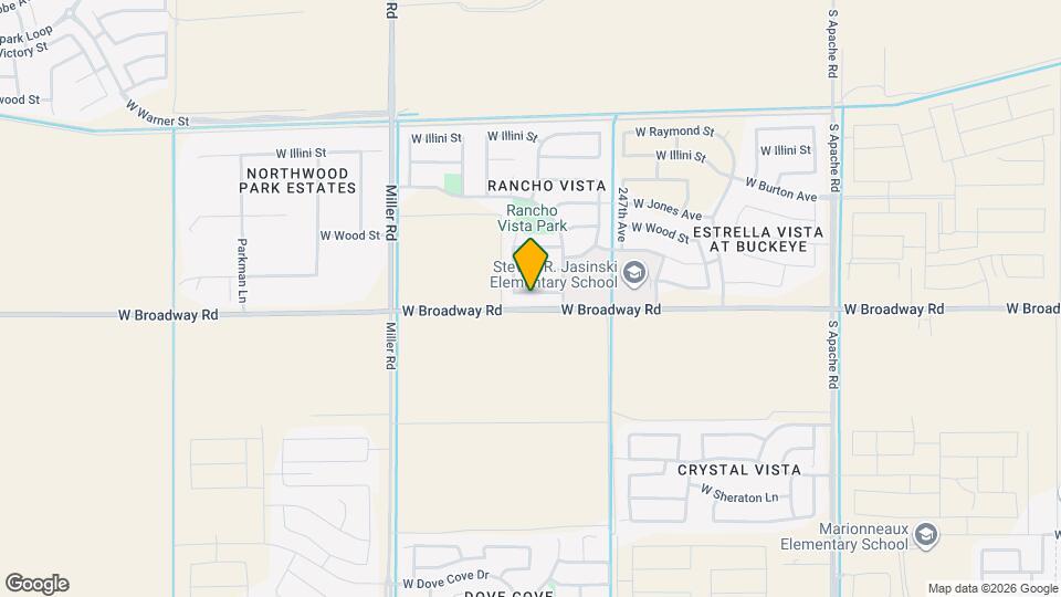 24853 W Rosita Ave Mapa y Detalles de la Ubicación