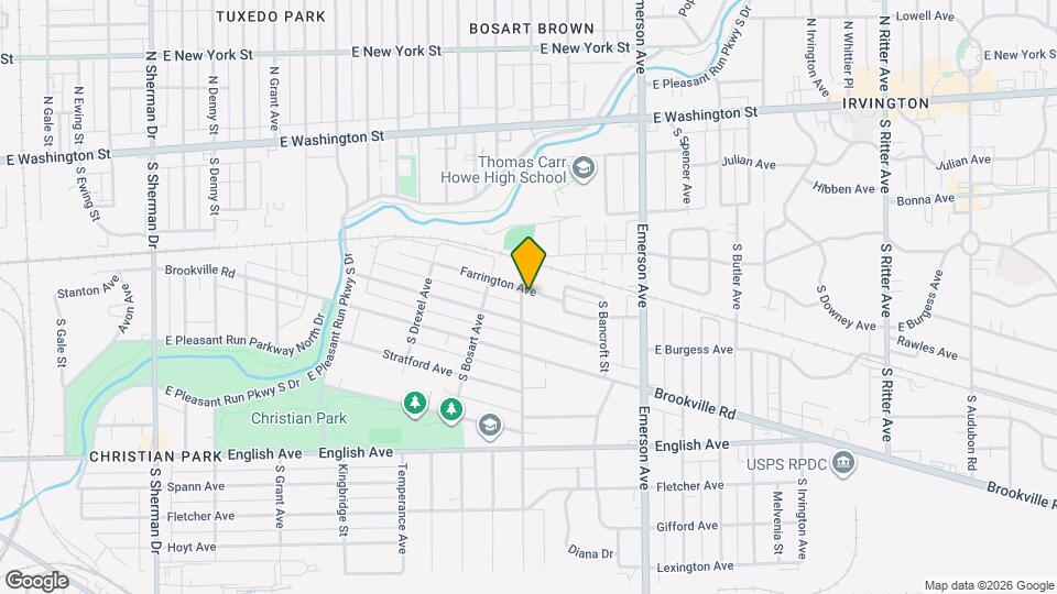 4801 Farrington Ave Map and Location Details