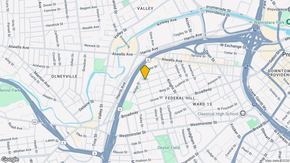 121 Tell St Map and Location Details