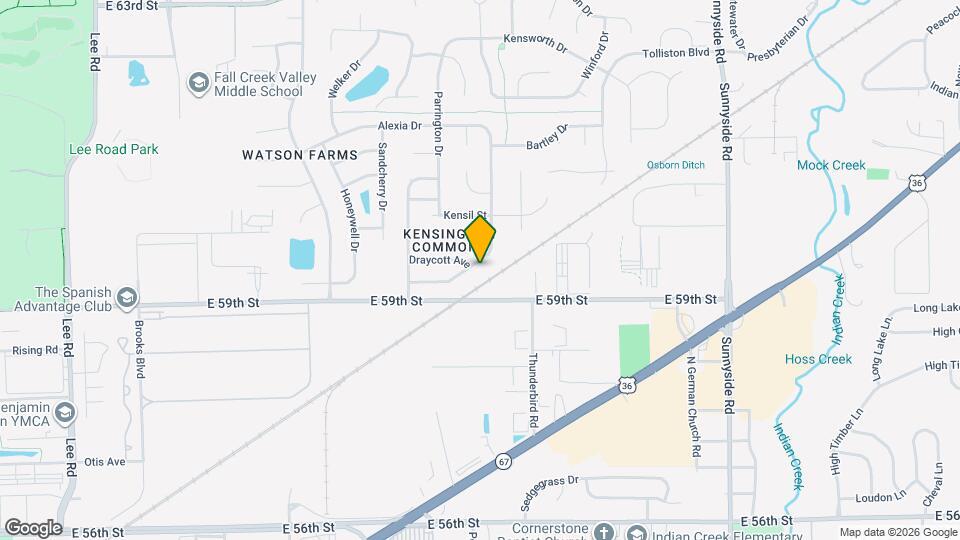 5943 Liverpool Ln Map and Location Details