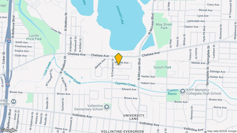 1746 Eldridge Ave Map and Location Details