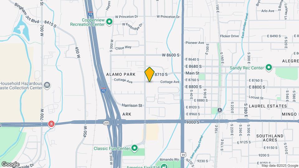 133 Cottage Ave Map and Location Details