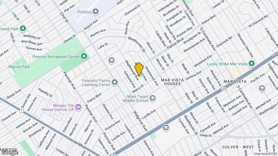 3532 Maplewood Ave Map and Location Details