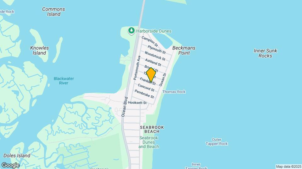 136 Franklin St, Unit Back Map and Location Details
