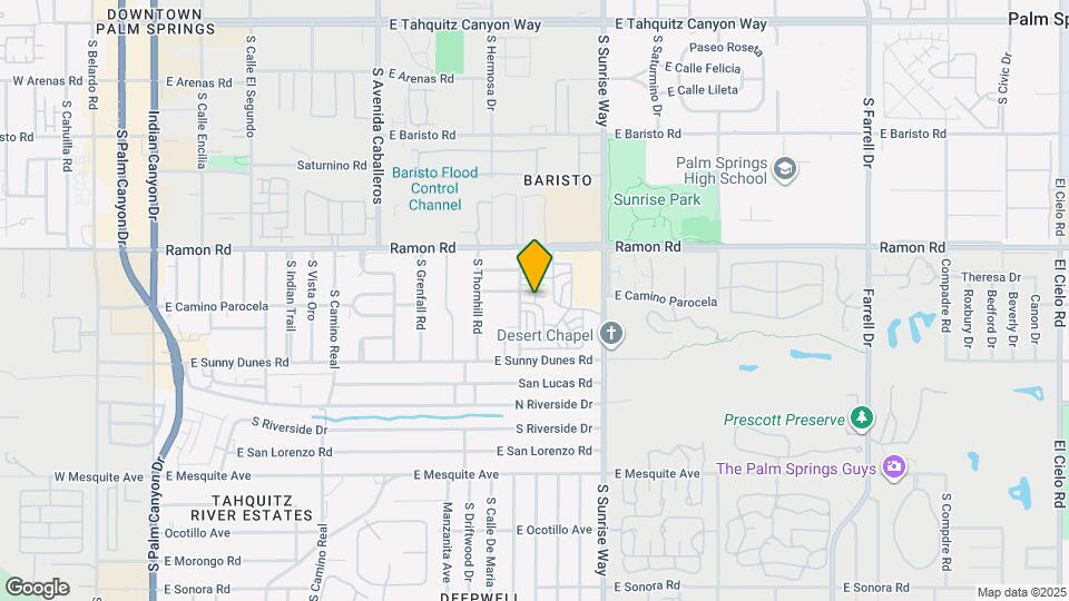 333 Seminole Map and Location Details