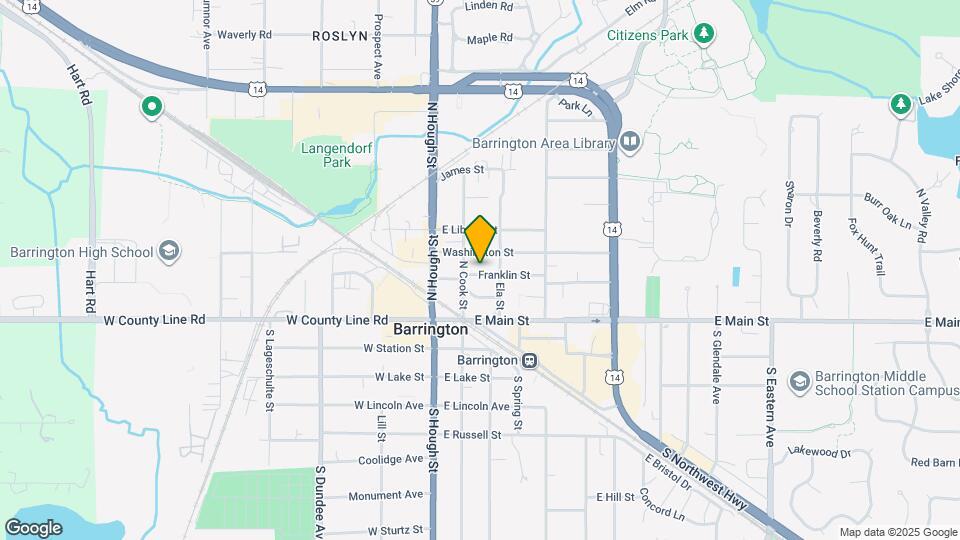 212 Franklin St Map and Location Details