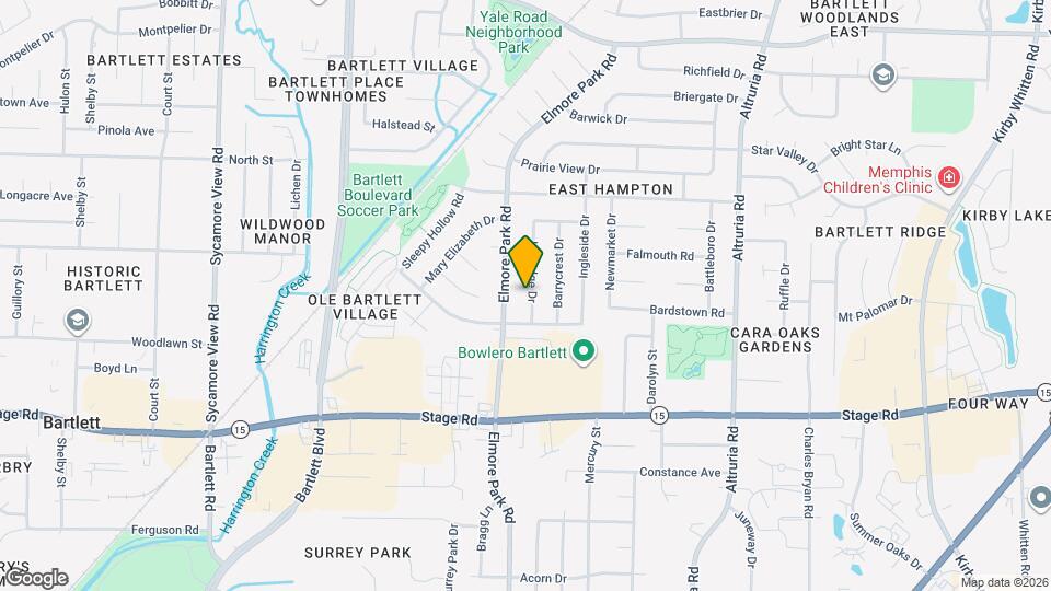 3037 Leeridge Dr Mapa y Detalles de la Ubicación