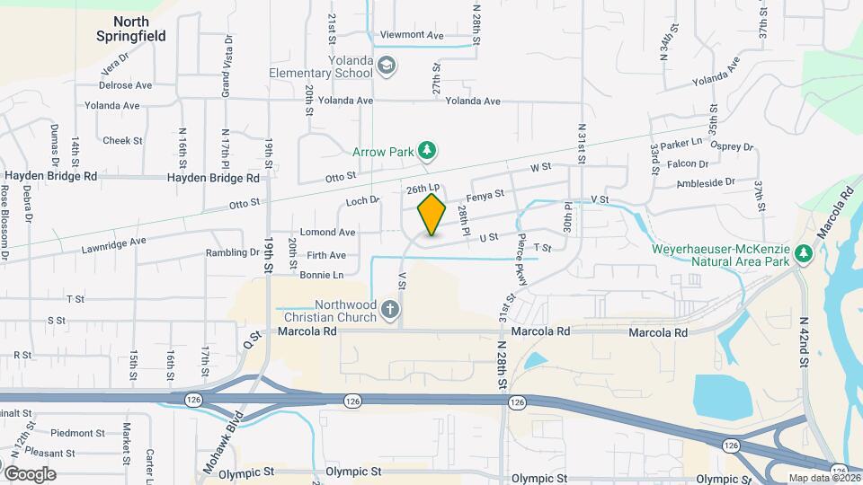 2654 U St Map and Location Details