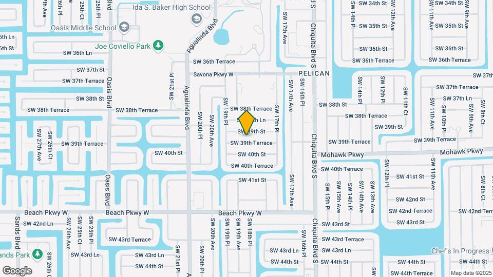 1827 SW 39th Terrace Map and Location Details