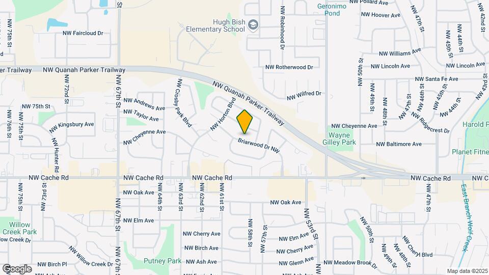 5709 Briarwood Dr NW Map and Location Details