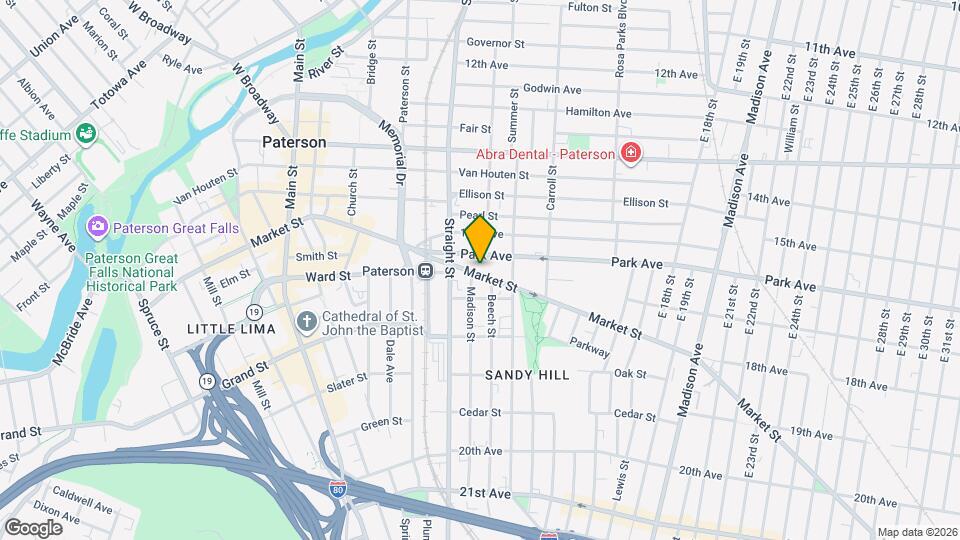317 Market St, Unit 1 Map and Location Details