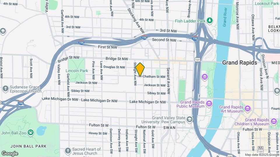 744 Chatham St NW Map and Location Details