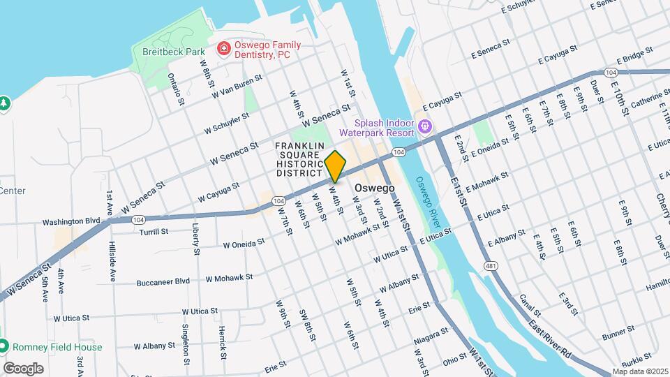 131 W Fourth St Mapa y Detalles de la Ubicación