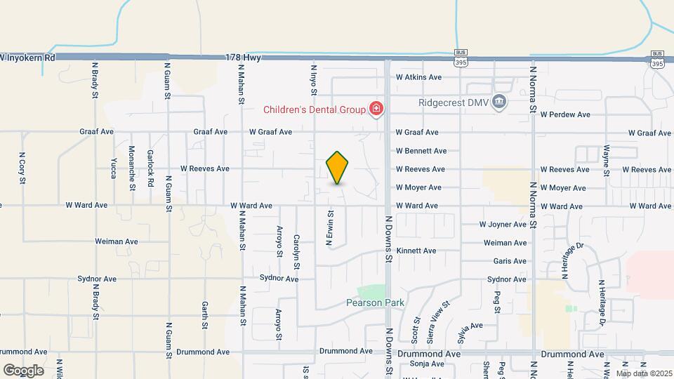 1331 N El Prado St Mapa y Detalles de la Ubicación