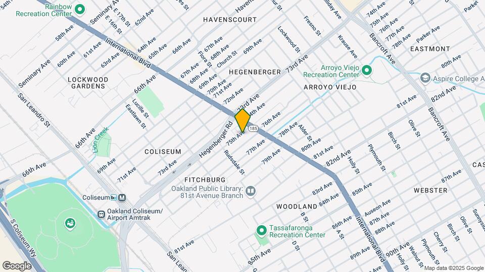 1272 75th Ave Mapa y Detalles de la Ubicación