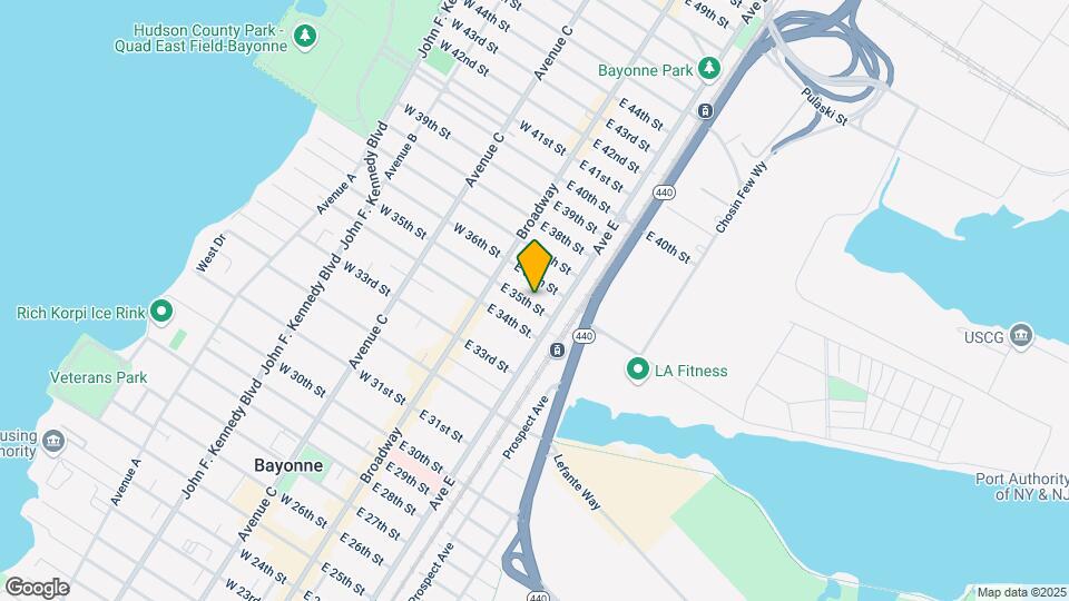 37 E 35th St Map and Location Details