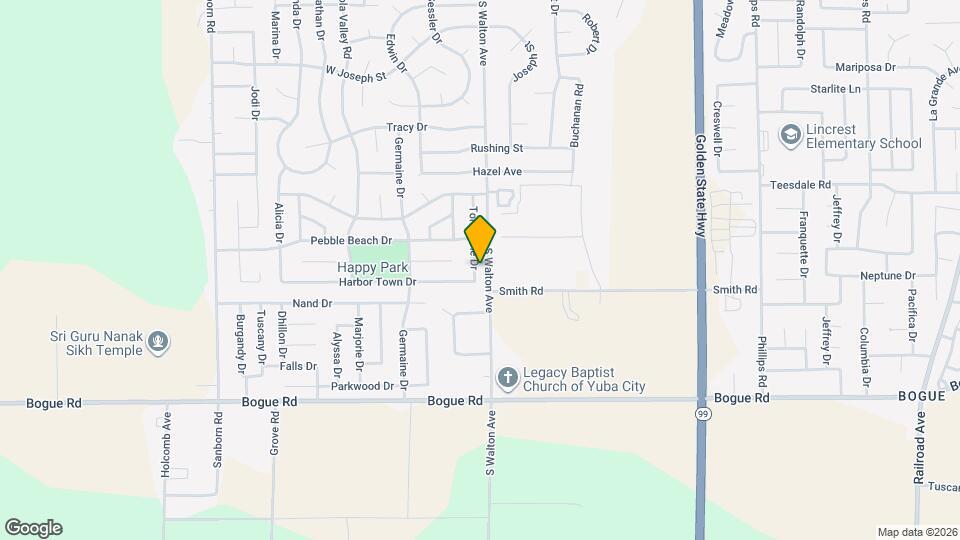 1700 Torry Pine Dr Map and Location Details