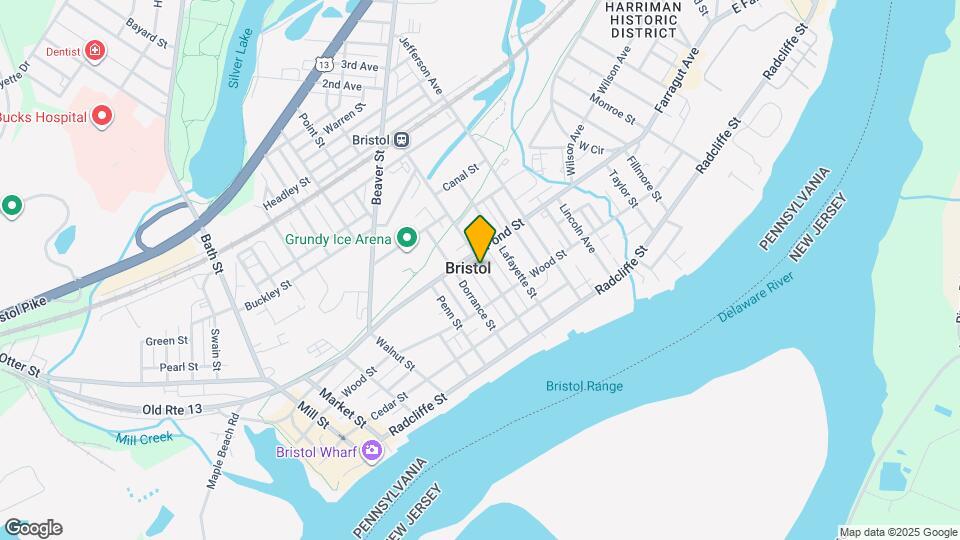 346 Washington St Map and Location Details