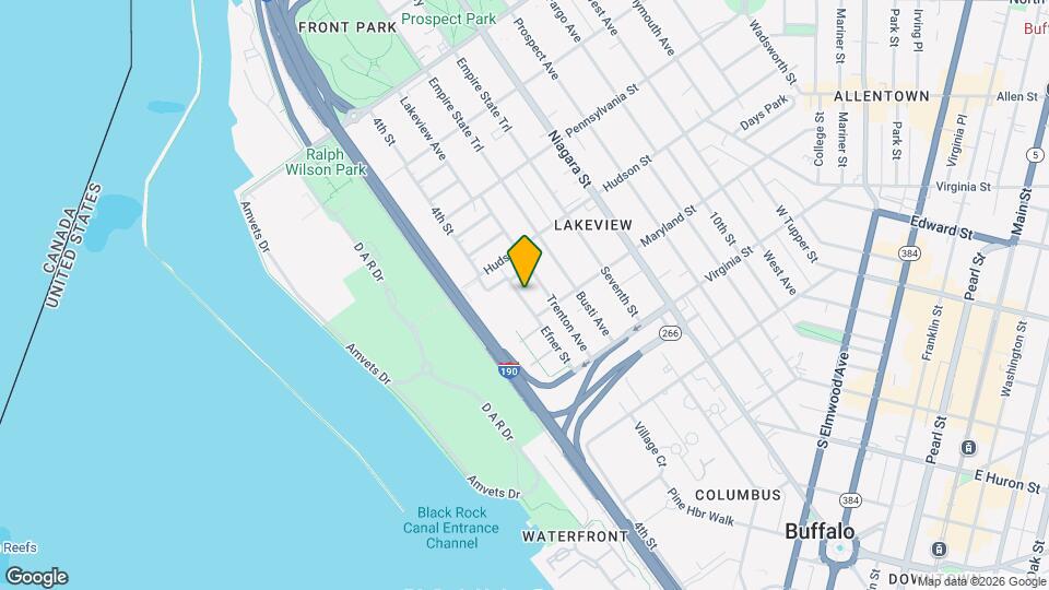 265 Efner St Map and Location Details