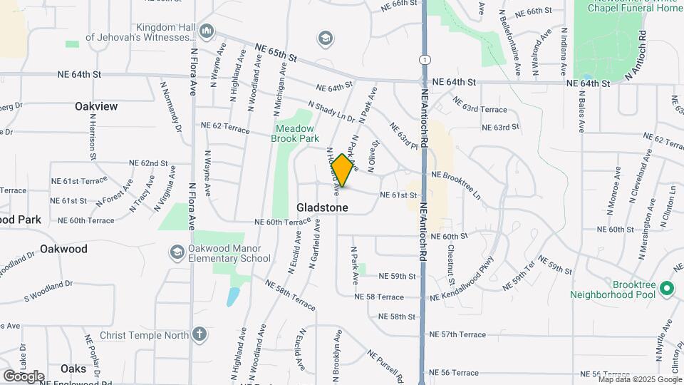 6017 N Howard Ave Map and Location Details