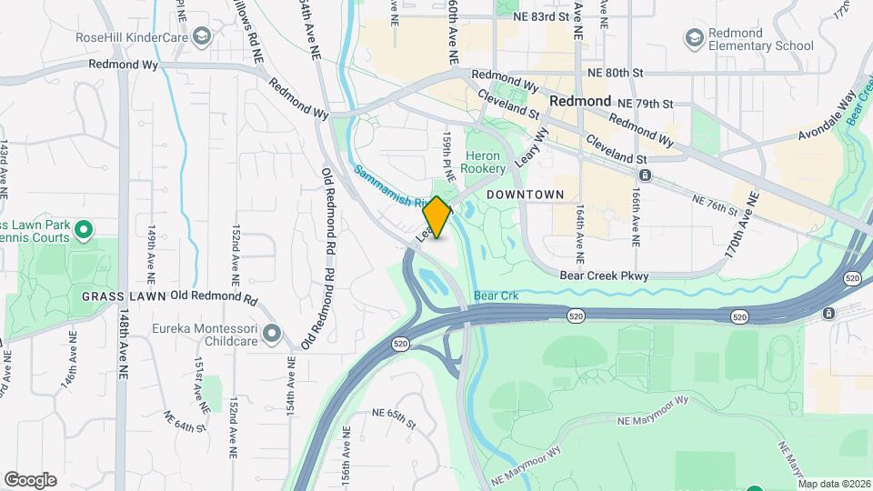 Redmond Townhouse Map and Location Details