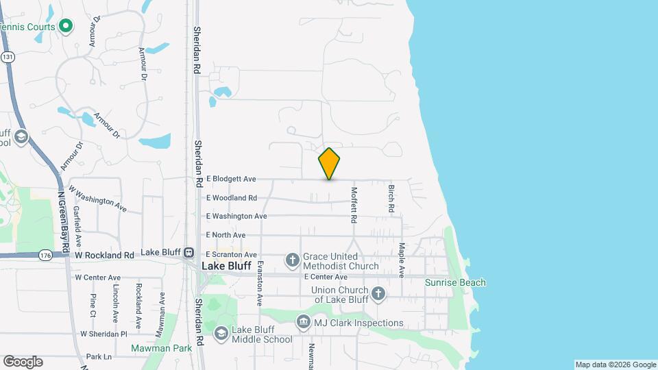 337 E Blodgett Ave Map and Location Details