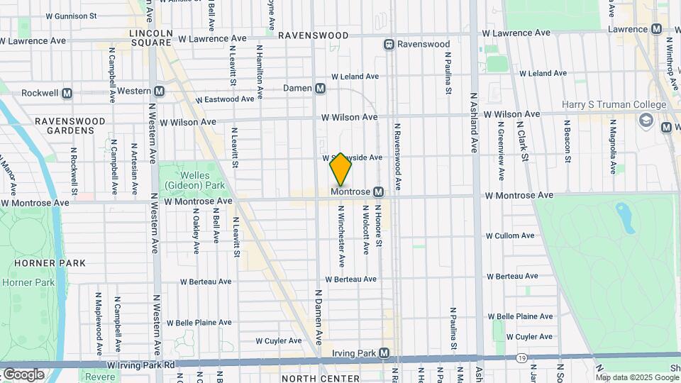 4410 N Winchester Ave Map and Location Details