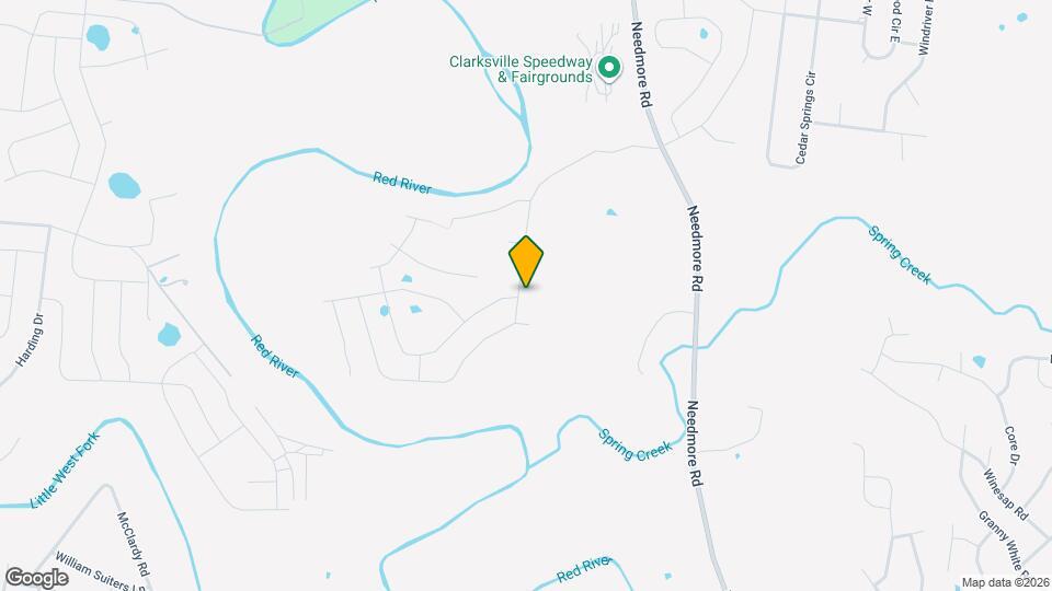 1276 Cardinal Creek Dr Map and Location Details